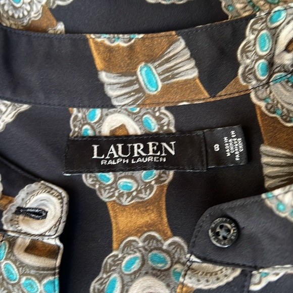 Ralph Lauren dress, with concha belt motif, side pockets. - Picture 4 of 4